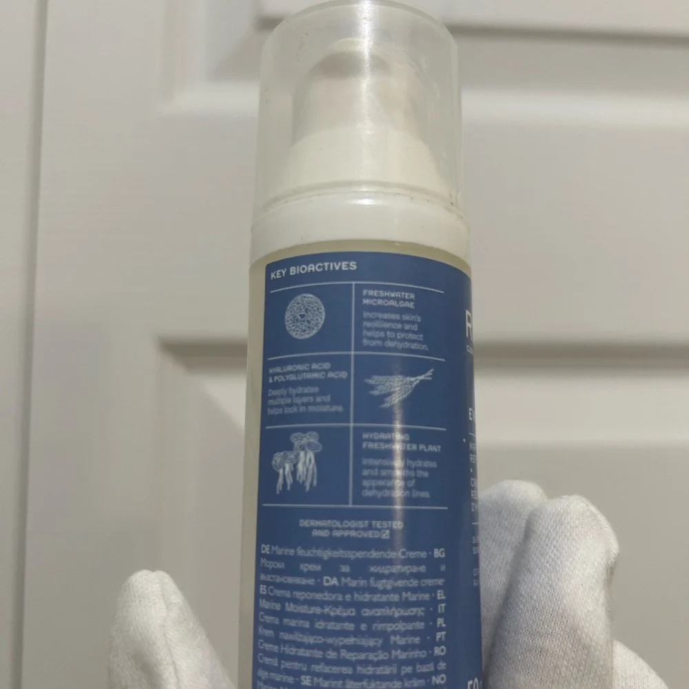 REN Everhydrate Marine Moisture-Replenish Cream - Blue 50ml / 1.7 fl. OZ No BOX - Picture 2 of 2